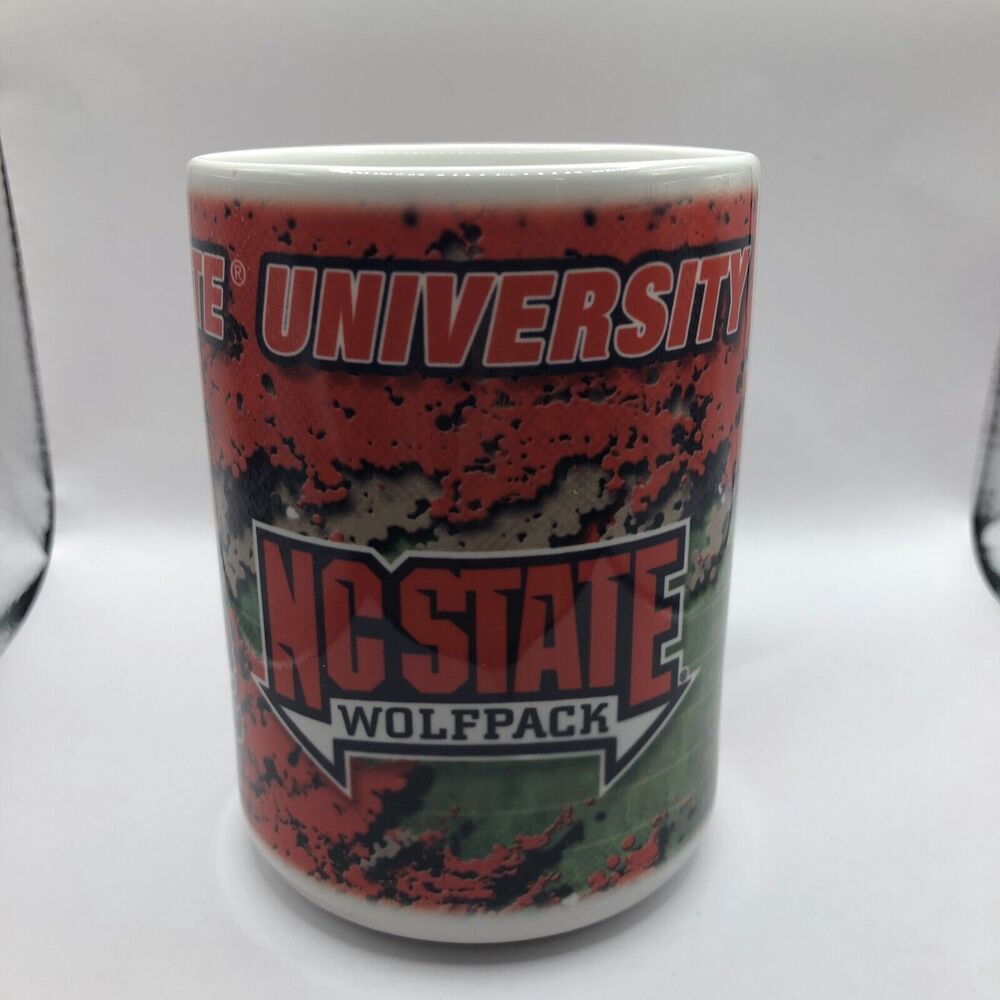 North Carolina State Wolfpack Coffee Tea Mug Red NC NEW
